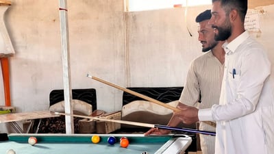 استراحة المزارعين في الخالص.. بليارد وشيشة حتى منتصف الليل في قاعة زيدون (صور)