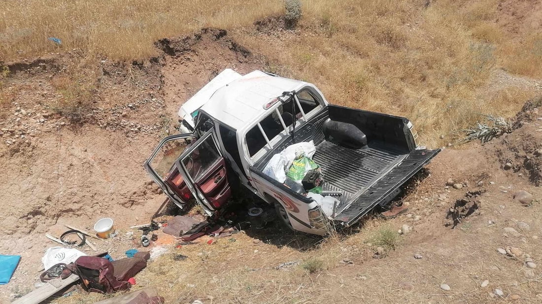 رووداوێکى هاتوچۆ گیان لەدەستدانێک و سێ بریندارى لێکەوتەوە