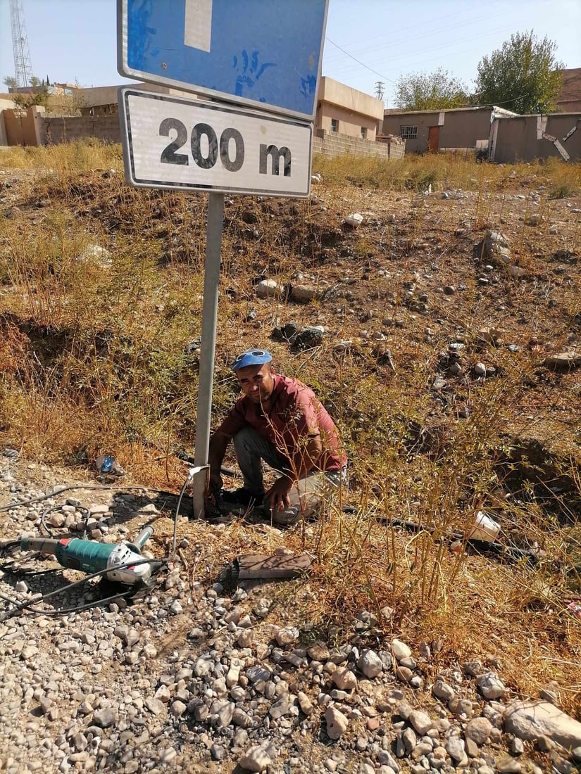 هەر هێمایەکی هاتوچۆ شکابێت لەسەر ئەرکی خۆی چاکی دەکاتەوە