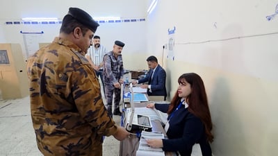 مفوضية الانتخابات: نسبة المشاركة في محافظة بابل بلغت 85%
