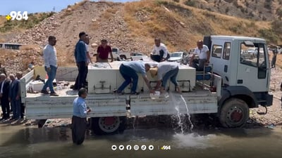 200 هەزار پەنجەماسی هەڵدرایە ناو ئاوەکەی دەربەن