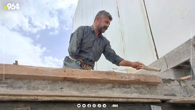 14 ساڵە بێ قۆڵە و کرێکاری دەکات