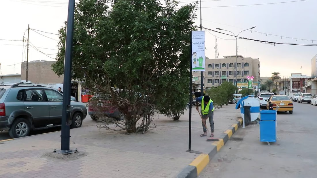 Businessman initiates cleanup campaign in Al-Kut City