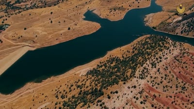 بەنداوی ئاقوبان زیاتر لە دوو ملیۆن و نیو مەتر سجا ئاو گلدەداتەوە