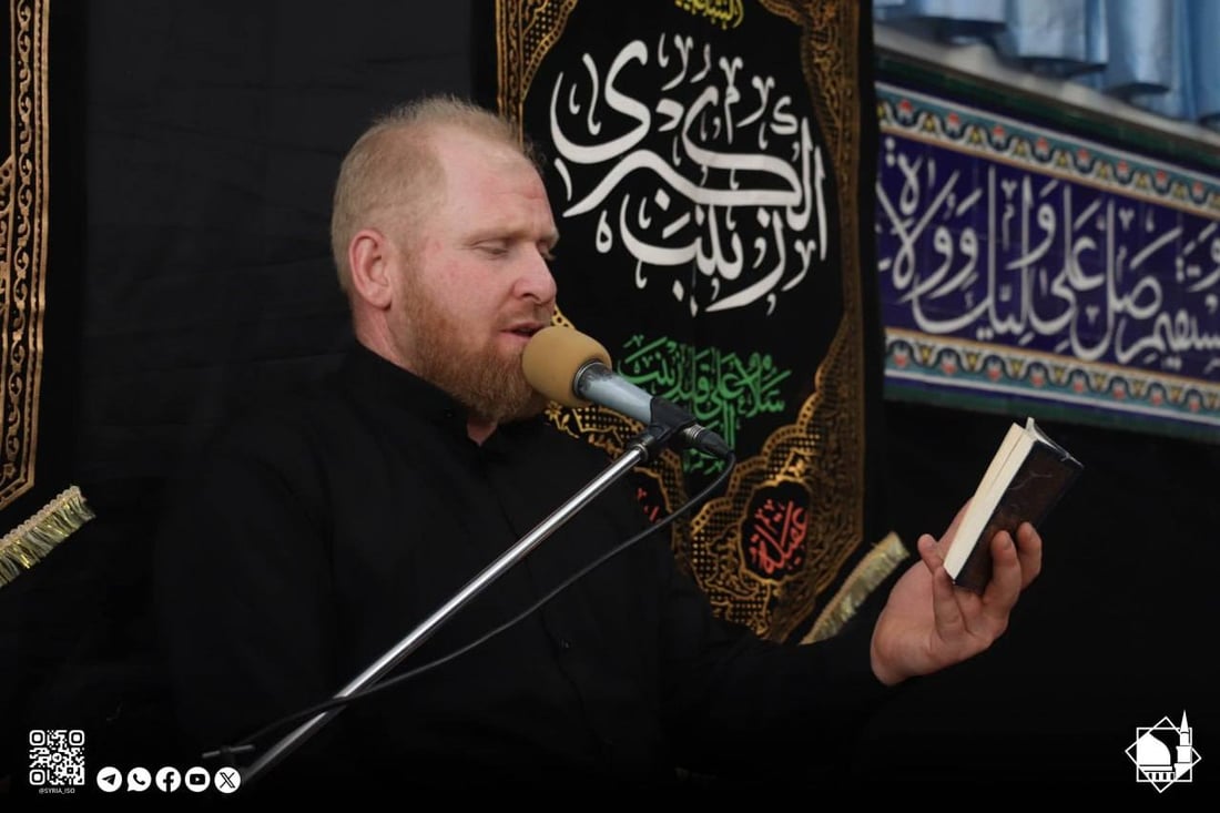 دمشق تنفي منع المجالس الحسينية في السيدة زينب وهذه صور من إحياء الليلة الأولى