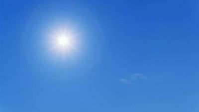 توقعات الطقس لليوم السبت: صحو في عموم البلاد ورياح شمالية غربية خفيفة