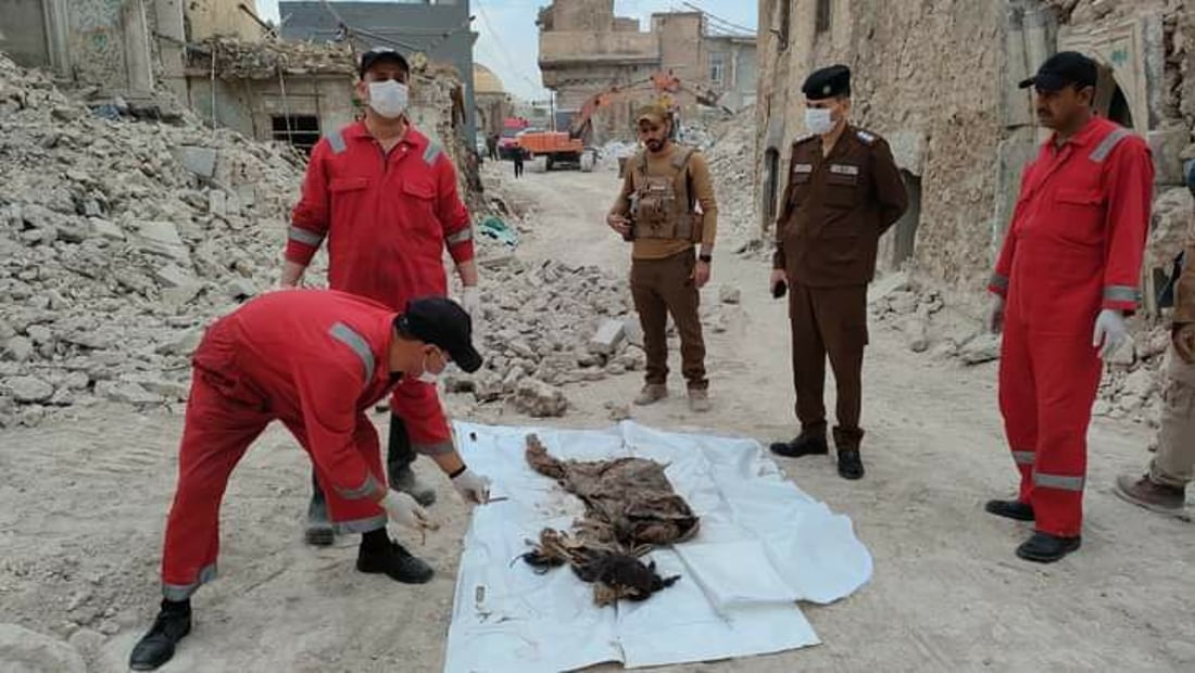 العثور على 160 جثمانا لنساء من الموصل خلال حملات الإعمار العام الحالي