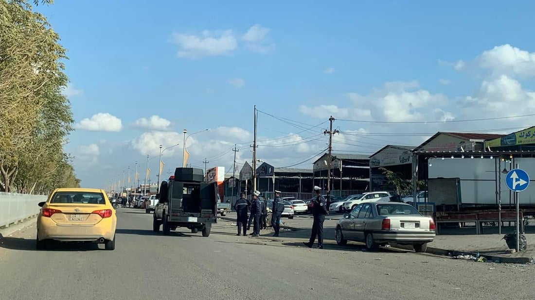 صور: عطلة إجبارية لأصحاب المعارض في كركوك.. الشرطة باشرت بتطبيق الخطة