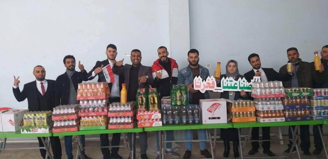 صور: أبو غريب تدعم “صنع في العراق”.. مشروبات غازية ومعلبات