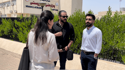 پزیشکانی دەرچووی دانەمەزراو جارێکی تر لە هەولێر گردبوونەوە