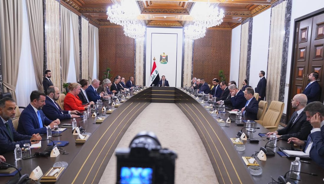 Al-Sudani meets EU, UNSC ambassadors to discuss regional and domestic issues