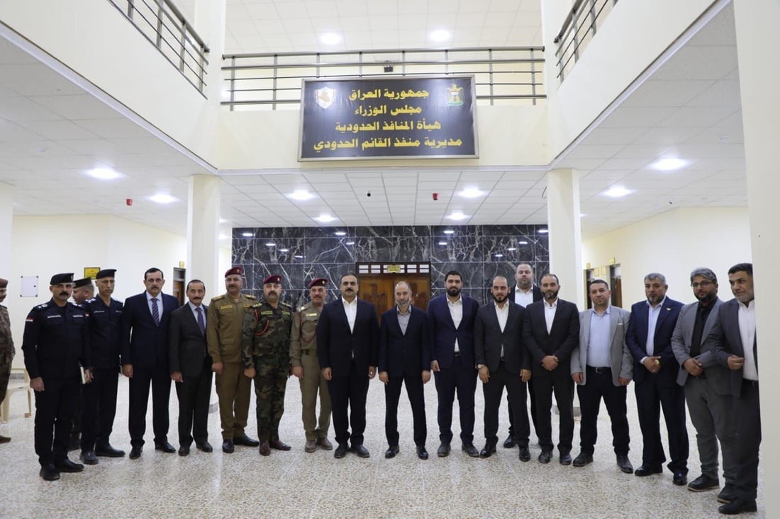 رئيس كمارك سوريا يدخل الأنبار والوائلي يؤكد: المنافذ رافد مالي مهم للمحافظات