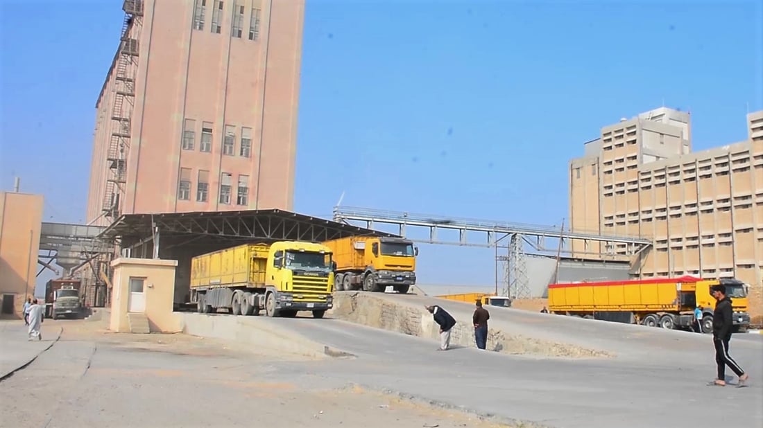 14 ألف طن من الحنطة في مخازن الناصرية.. والمطاحن بحاجة إلى 26 الفا (صور)