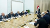 السوداني يناقش مع وفد دولي إعادة تأهيل وتطوير مطار بغد...