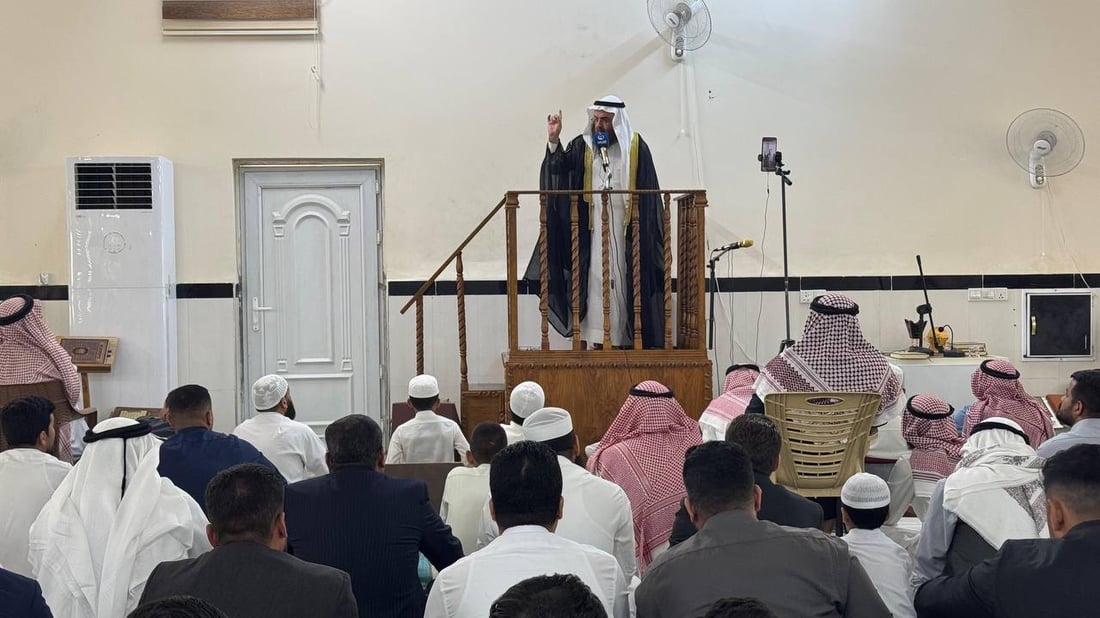 “لسنا جامية ولا مدخلية”.. سلفية أبو غريب يقيمون صلاة الجمعة بحضور الخنجر