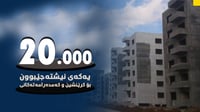 20 هه‌زار یه‌كه‌ى نیشته‌جێبوون بۆ كرێنشین و كه‌مده‌...