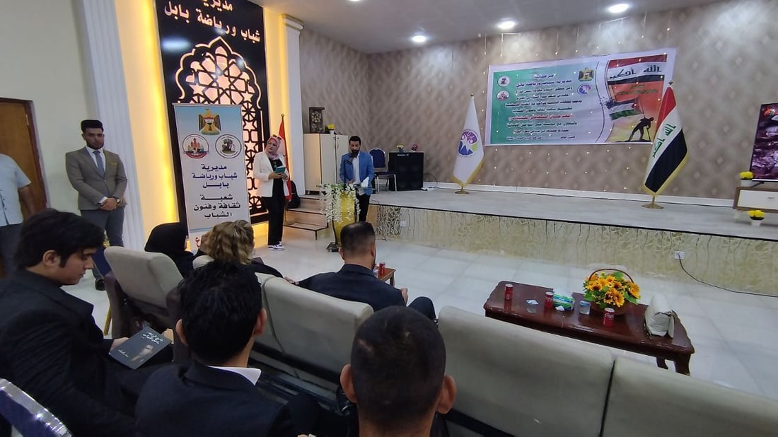 تكريماً لتشرين وغزة.. مسرح كربلائي صامت وأفلام وقصائد خلال مهرجان في الحلة (صور)