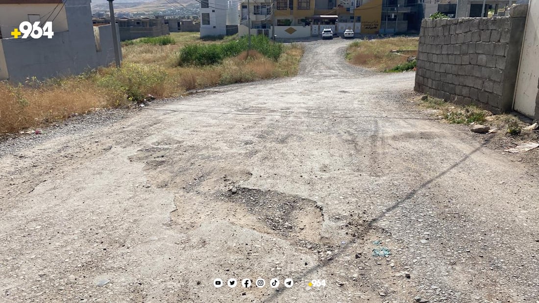 پێنج گەڕەکی زاخۆ قیرتاو دەکرێن