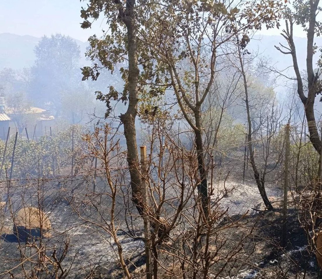 له‌ دەڤەری بەرواری باڵا 19 خێزان له‌ناو گوندێك گیریان خواردووه‌