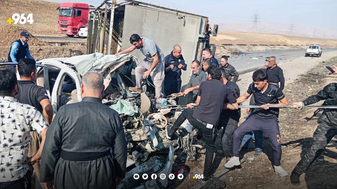 رووداوەکەی نزیک کەلار.. ئەوانەی گیانیان لەدەستدا گەیشتنە چوار