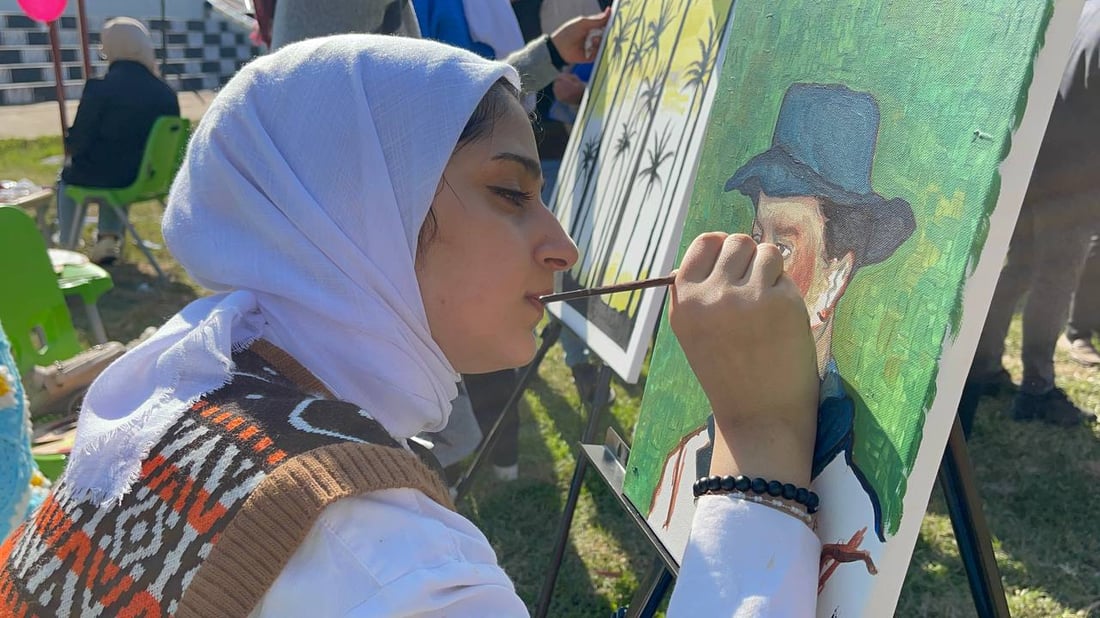 صور: 3 آلاف بالون في سماء النجف دعماً لمرضى “ثيلاسيميا”