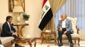 المشهداني يبحث الوضع في إيران وغزة واليمن مع المبعوث الأممي