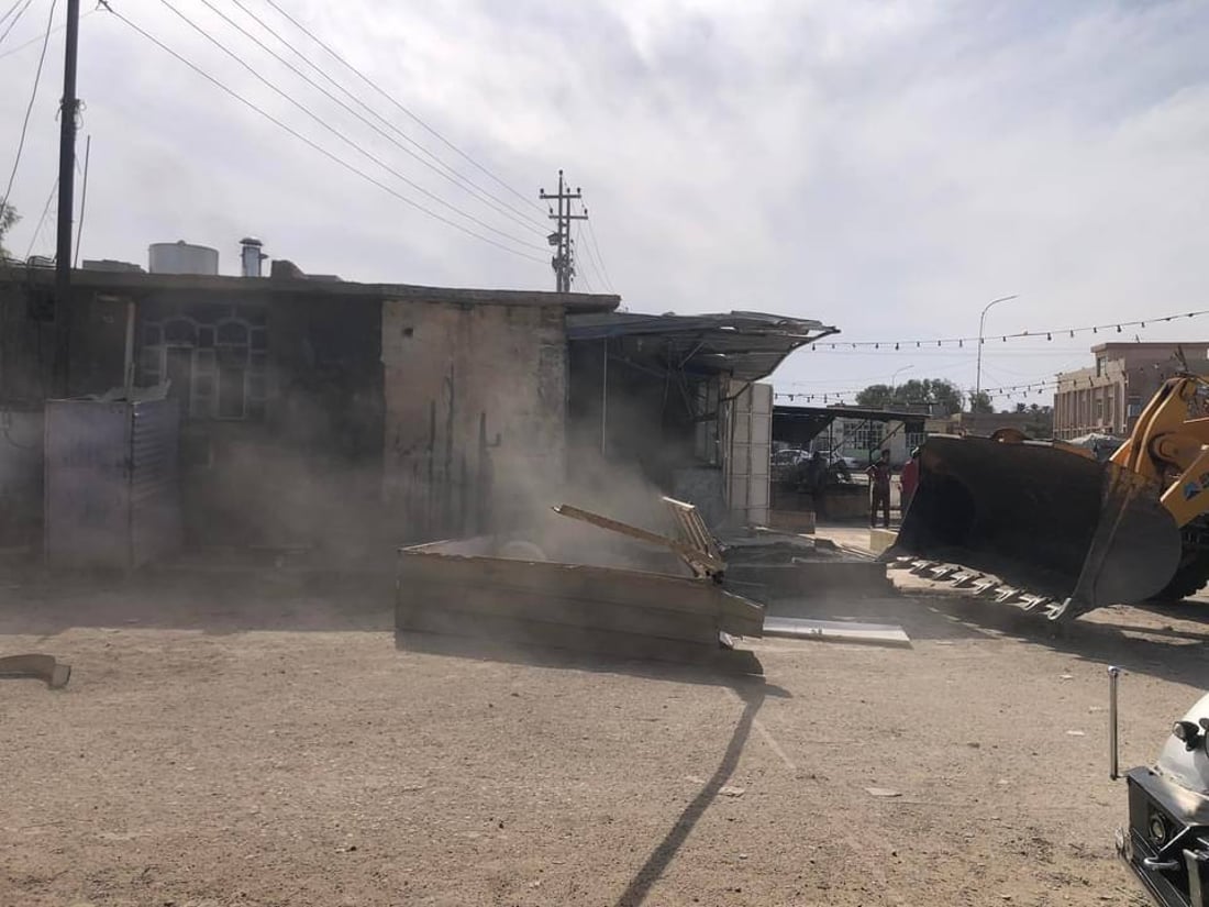 الإعلان عن أول مدينة خالية من التجاوزات في ديالى (صور)