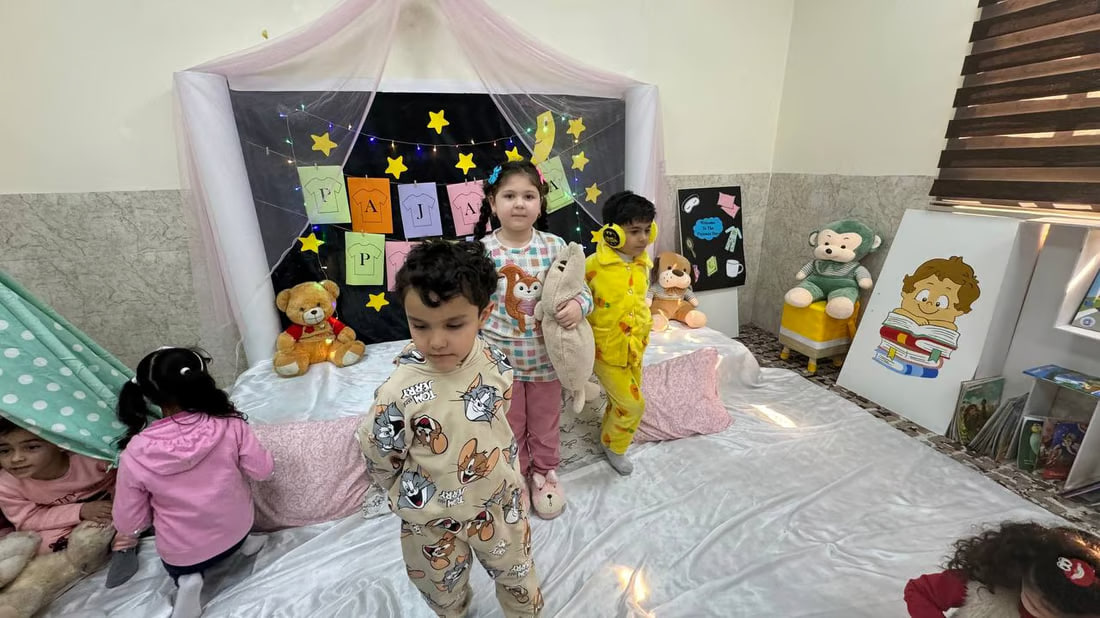 Pajama Party at ‘Roots of Love’ Kindergarten introduces children to sleep etiquette and life skills