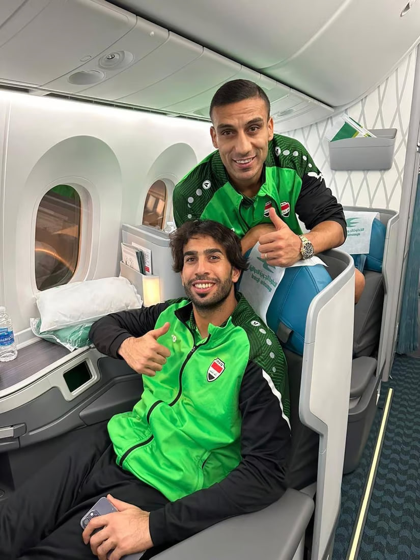 Iraqi men’s national football team returns to Baghdad after victory against Vietnam