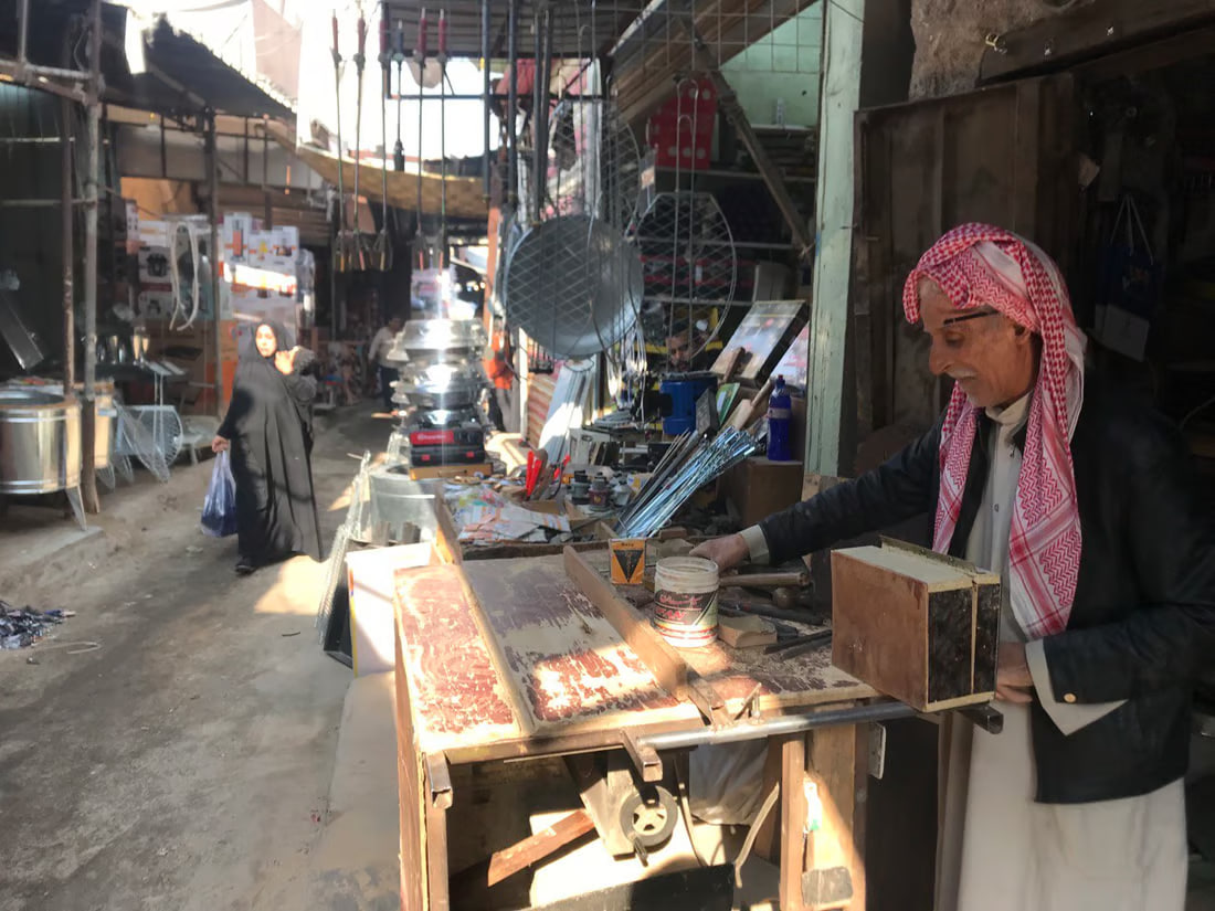 Traditional carpentry endures in Al-Zubair with wooden toys