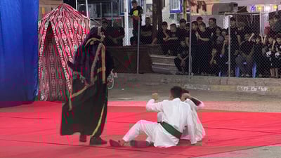 تحديث شعائر عاشوراء.. الكوت ألغت التشابيه واستبدلتها بعرض مسرحي يومي (صور)