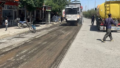 شەقامی گەرمک فراوانكرا و قيرتاوكردنى شەقامی پێنجوێنيش دەستیپێكرد