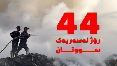 44 رۆژ له‌سه‌ریه‌ك رووداوى ئاگركه‌وتنه‌وه‌ له‌ ئاكرێ و به‌رده‌ڕه‌ش هه‌بووه‌