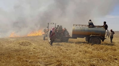 قيادة عمليات بغداد تنشر 12 توصية لمنع حدوث الحرائق في موسم الحصاد