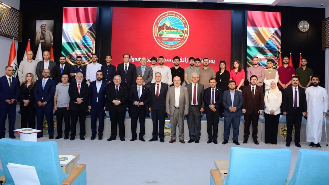 خوێندكارانى زانكۆ له‌ میسر، فه‌له‌ستین و یه‌مه‌ن هاتوونه‌ته‌ زانكۆى سه‌ڵاحه‌دین