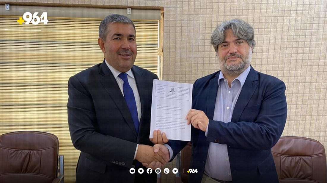 دوو گرێبه‌ستی نێوده‌وڵه‌تى بۆ مۆزه‌خانه‌ى گه‌رمیان واژۆ كران