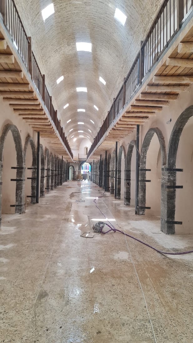 نۆژەنكردنەوەی بازاڕی قەیسەری هەولێر کۆتایی هات