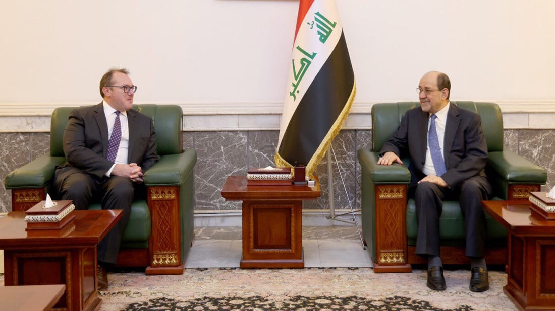 المالكي والقائم بأعمال واشنطن يتحدثان عن جهود أميركا في إيقاف حرب غزة