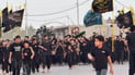 صور: موكب كبير يجوب شوارع خور الزبير.. مخيم الإمام الحسن حضر ألف وجبة طعام