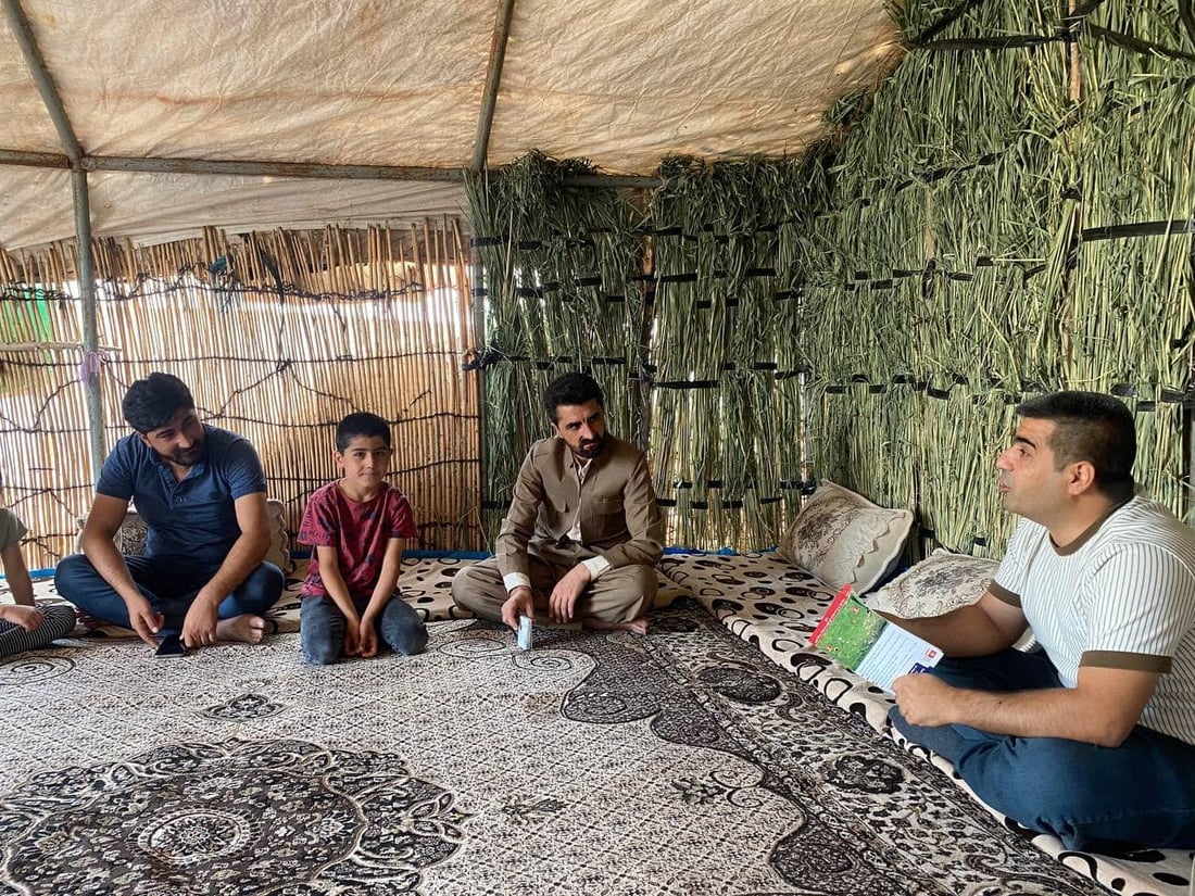 خێزانه‌ ره‌وه‌نده‌كانى ناوچه‌ سنوورییه‌كان هۆشیار ده‌کرێنه‌وە