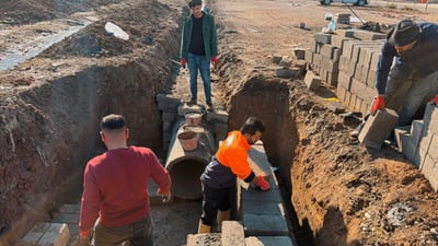 ئاوەڕۆ و كۆنكرێتكردنی شەقام لە قەزای بنەسڵاوە ئەنجام دەدرێت