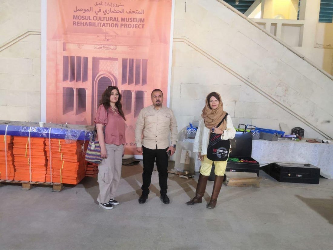 هارڤارد هاتووە پەیکەرە تێکشاوەکانی دەستی داعش چاکبکاتەوە