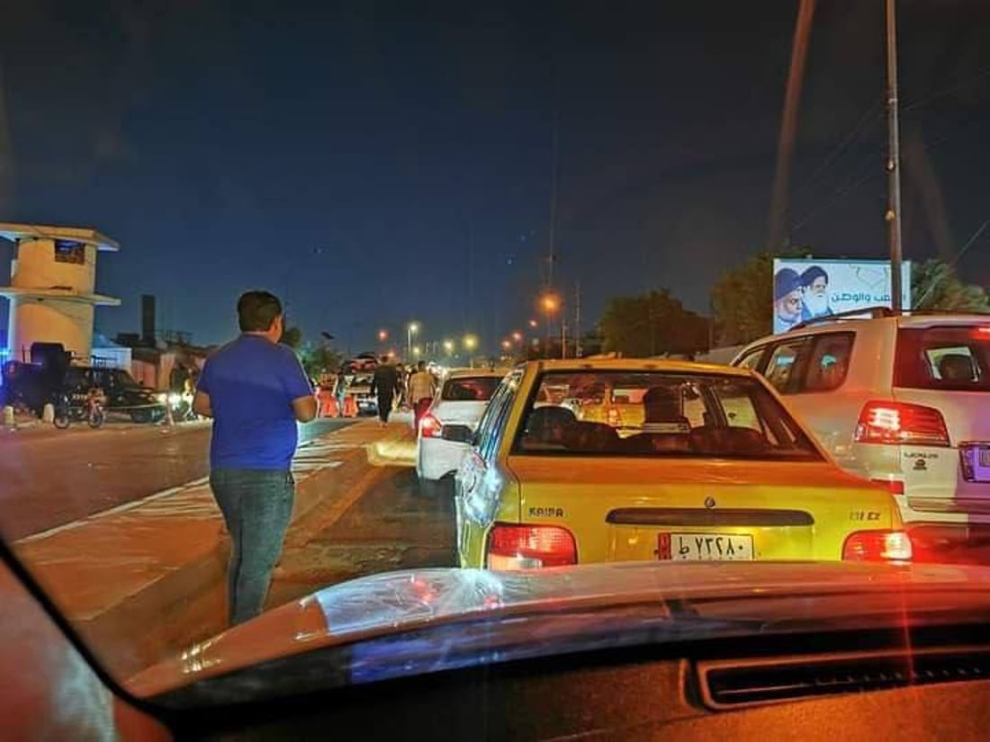 بغداد الآن: انتشار أمني مكثف وزحامات خانقة على وقع توترات شارع فلسطين