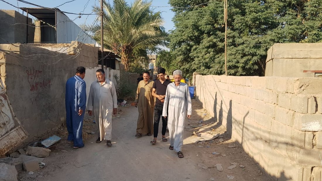 تظاهرة ضد قرار إخلاء “عشوائيات الوفاء” في المسيب.. والسكان: نريد بديلاً (صور)