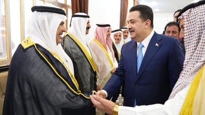 السوداني يصل الأنبار ويحل ضيفاً على قبيلة البوذياب
