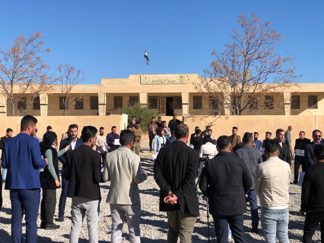 تربية سنجار متخوفة.. 600 محاضر مجاني يعلنون البدء بإضراب مفتوح