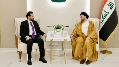 تيار الحكمة أول المهنئين بعد فوز عزيز الربيعي بزعامة تيار الخط الوطني