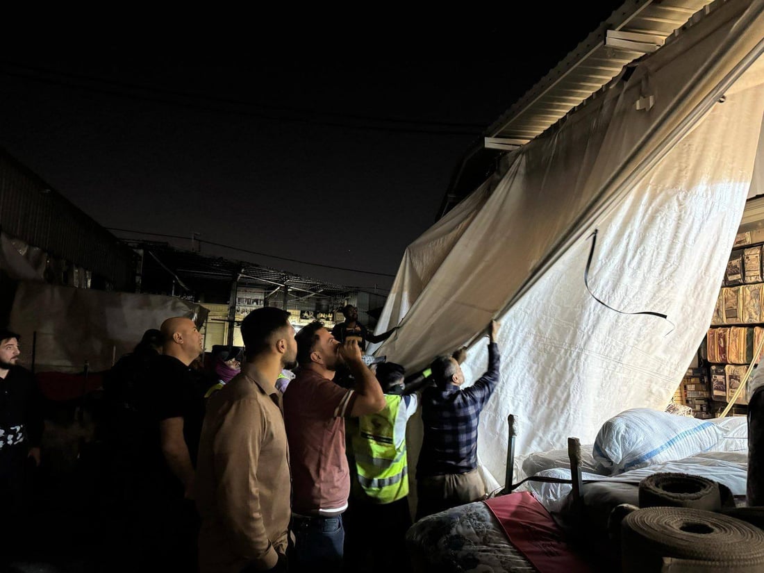 هەڵمەتی رێکخستنەوەی بازاڕی لەنگە بەردەوامە