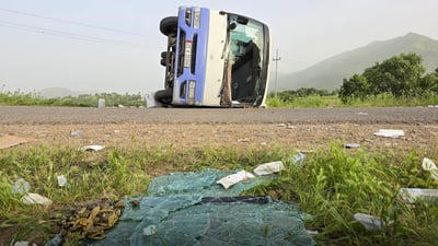 پاسەکە 20 کەسی تێدابووە و 14 کەس بریندارن