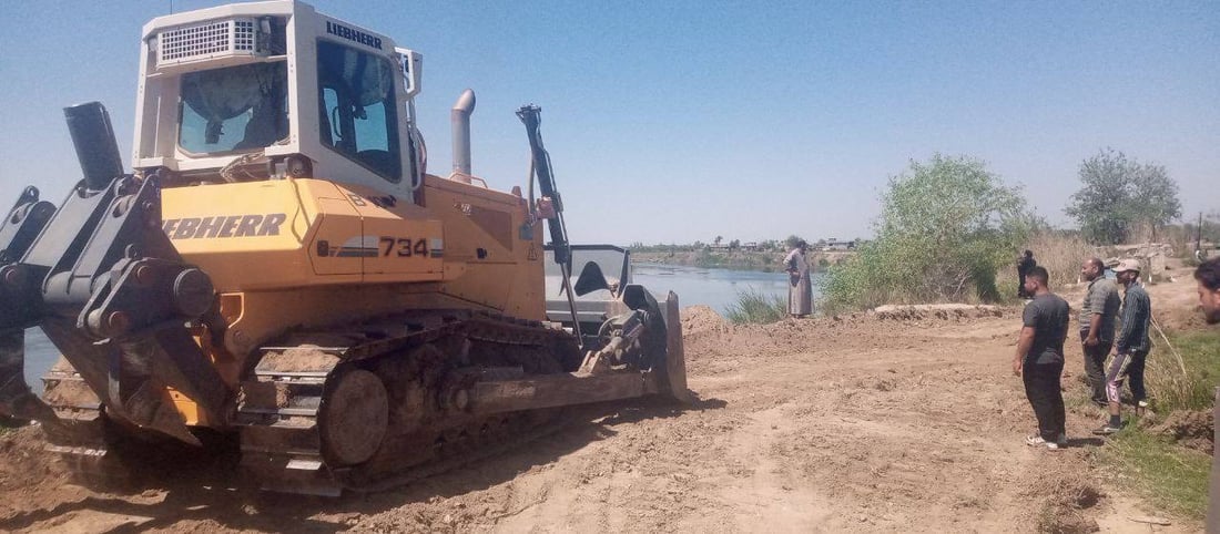 الرضوانية: طريق جديد محاذٍ للفرات يفجر خلافاً بين المزارعين والحكومة